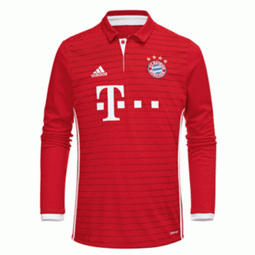 Maillot Bayern Munich Manche Longue Domicile 2016 2017