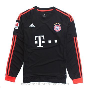 Maillot Bayern Munich Manche Longue Troisieme 2015 2016