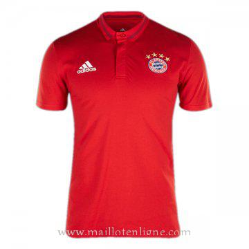 Maillot Bayern Munich polo Rouge 2016 2017