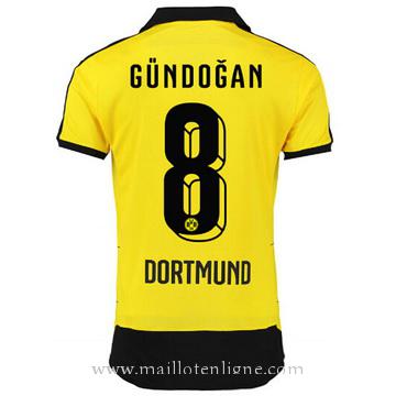 Maillot Borussia Dortmund GUNDOGAN Domicile 2015 2016