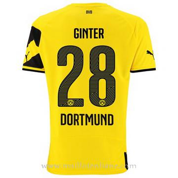Maillot Borussia Dortmund Ginter Domicile 2014 2015