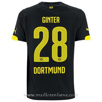 Maillot Borussia Dortmund Ginter Exterieur2014 2015