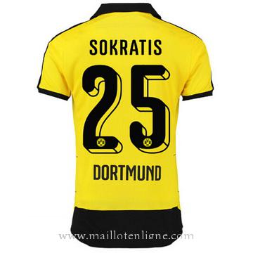 Maillot Borussia Dortmund SOKRATIS Domicile 2015 2016