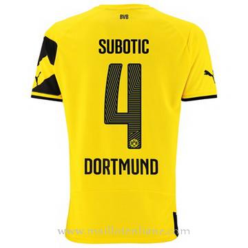 Maillot Borussia Dortmund Subotic Domicile 2014 2015