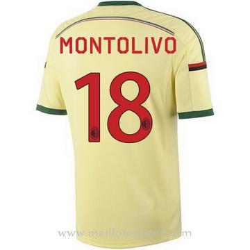 Maillot AC Milan MONTOLIVO Troisieme 2014 2015