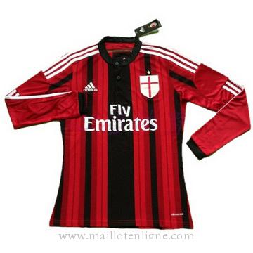 Maillot AC Milan Manche Longue Domicile 2014 2015