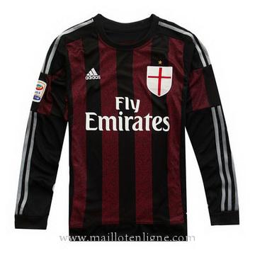 Maillot AC Milan Manche Longue Domicile 2015 2016