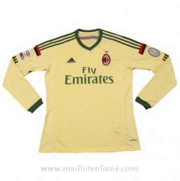 Maillot AC Milan Manche Longue Troisieme 2014 2015