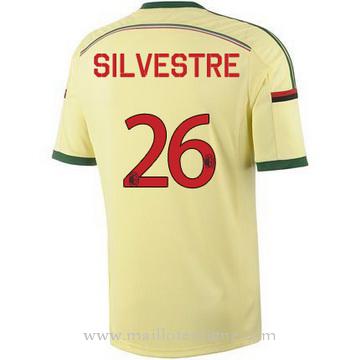 Maillot AC Milan SILVESTRE Troisieme 2014 2015