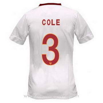 Maillot AS Roma A.COLE Exterieur 2014 2015