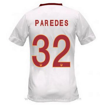 Maillot AS Roma PAREDES Exterieur 2014 2015