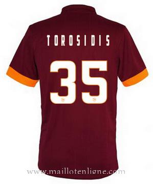 Maillot AS Roma TOROSIDIS Domicile 2014 2015