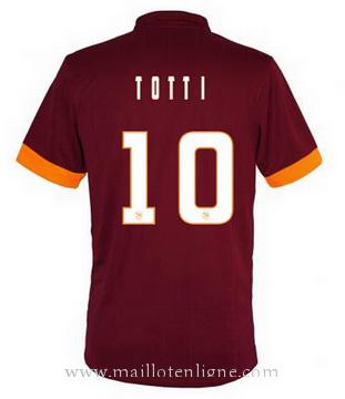 Maillot AS Roma TOTTI Domicile 2014 2015