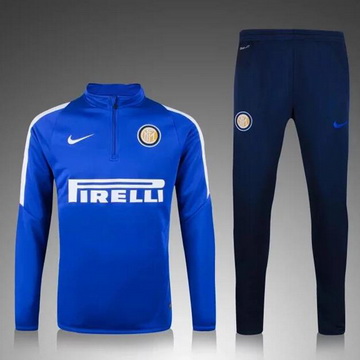 Maillot Formation ML Inter Milan Bleu 2016 2017