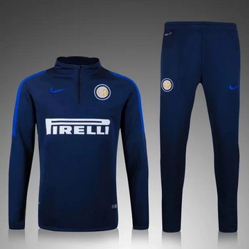 Maillot Formation ML Inter Milan Bleu Marine 2016 2017