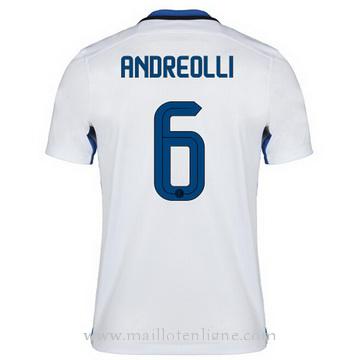 Maillot Inter Milan ANDREOLLI Exterieur 2015 2016