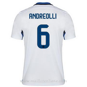 Maillot Inter Milan ANDREOLLI Exterieur 2015 2016