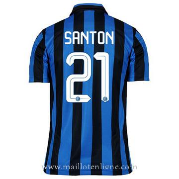 Maillot Inter Milan SANTON Domicile 2015 2016