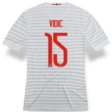 Maillot Inter Milan VIDIC Exterieur 2014 2015