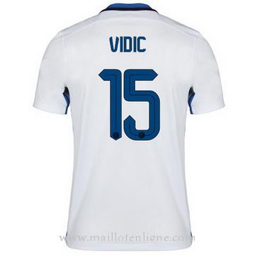 Maillot Inter Milan VIDIC Exterieur 2015 2016