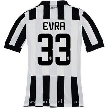 Maillot Juventus EVRA Domicile 2014 2015