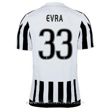 Maillot Juventus EVRA Domicile 2015 2016