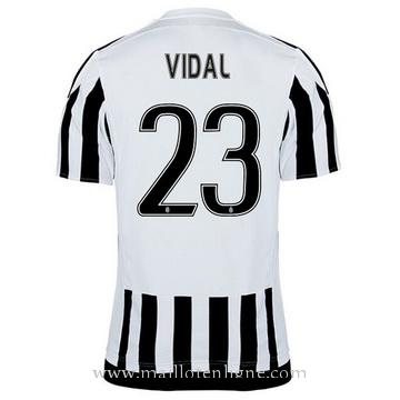 Maillot Juventus VIDAL Domicile 2015 2016