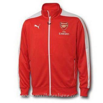 Veste de foot Arsenal 2014 2015 Rouge