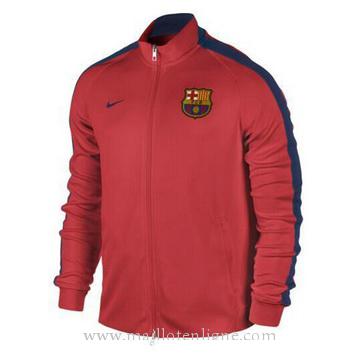 Veste de foot Barcelone 2014 2015 cramoisi