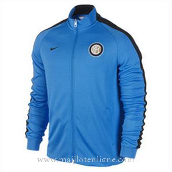 Veste de foot Inter Milan 2014 2015 Bleu