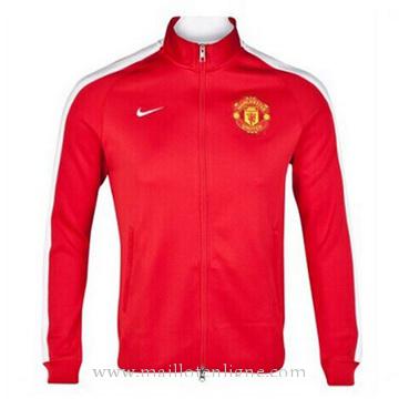 Veste de foot Manchester United 2014 2015 rouge sang