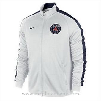 Veste de foot PSG 2014 2015 blanc