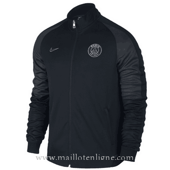 Veste de foot PSG 2015 2016 Noir