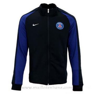 Veste de foot PSG 2016 2017 Bleu Marine