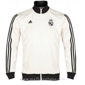 Veste de foot Real Madrid 2014 2015 Blanc