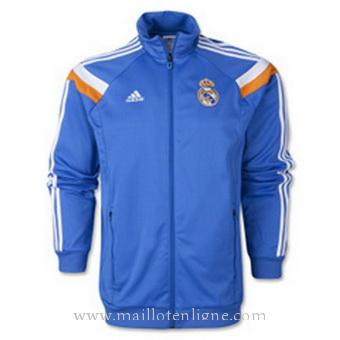 Veste de foot Real Madrid 2014 2015 Bleu