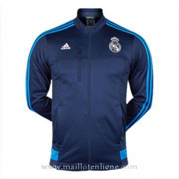 Veste de foot Real Madrid 2016 2017 Bleu