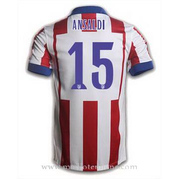 Maillot Atletico de Madrid Ansaldi Domicile 2014 2015