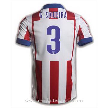 Maillot Atletico de Madrid G.Siqueira Domicile 2014 2015