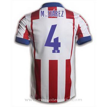 Maillot Atletico de Madrid M.Suarez Domicile 2014 2015