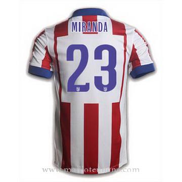 Maillot Atletico de Madrid Miranda Domicile 2014 2015