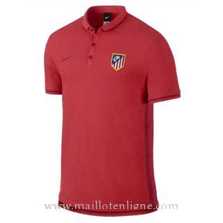 Maillot Atletico de Madrid polo Rouge 2016