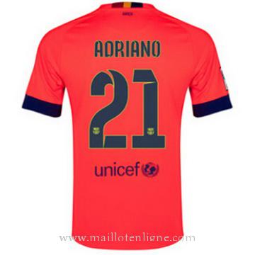Maillot Barcelone Adriano Exterieur 2014 2015