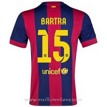 Maillot Barcelone BARTRA Domicile 2014 2015