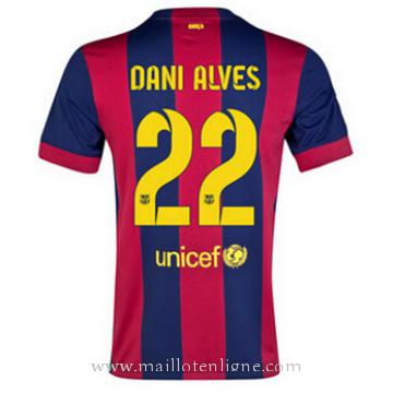 Maillot Barcelone Dani Alves Domicile 2014 2015