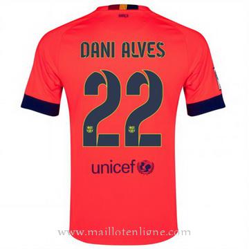 Maillot Barcelone Dani Alves Exterieur 2014 2015