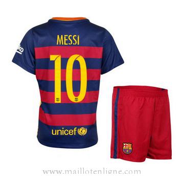 Maillot Barcelone Enfant Messi Domicile 2015 2016