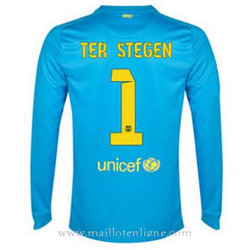 Maillot Barcelone Gardien ML Ter Stegen Exterieur 2014 2015