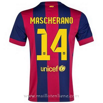 Maillot Barcelone MASCHERANO Domicile 2014 2015