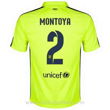 Maillot Barcelone MONTOYA Troisieme 2014 2015